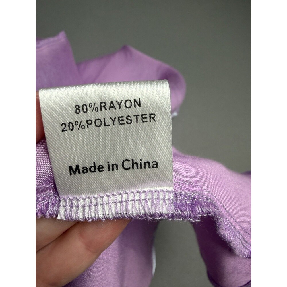 Princess Polly Violetta Mini Dress Purple Satin Slip Backless Size 10 NWT - Picture 11 of 13